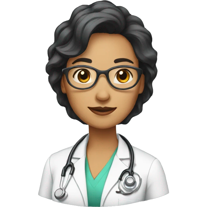 doctora pelo corto emoji