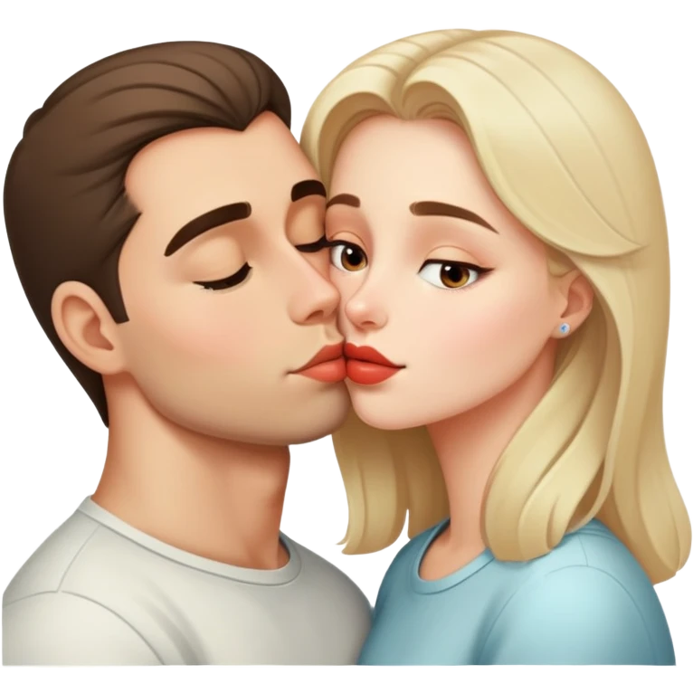 Данил Шадрыгин целует Алину Лазаренко emoji