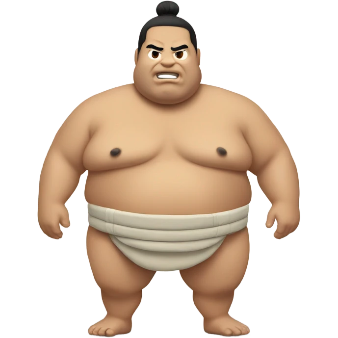 Sumo wrestler emoji