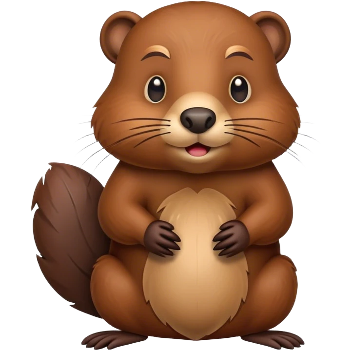 beaver
 emoji