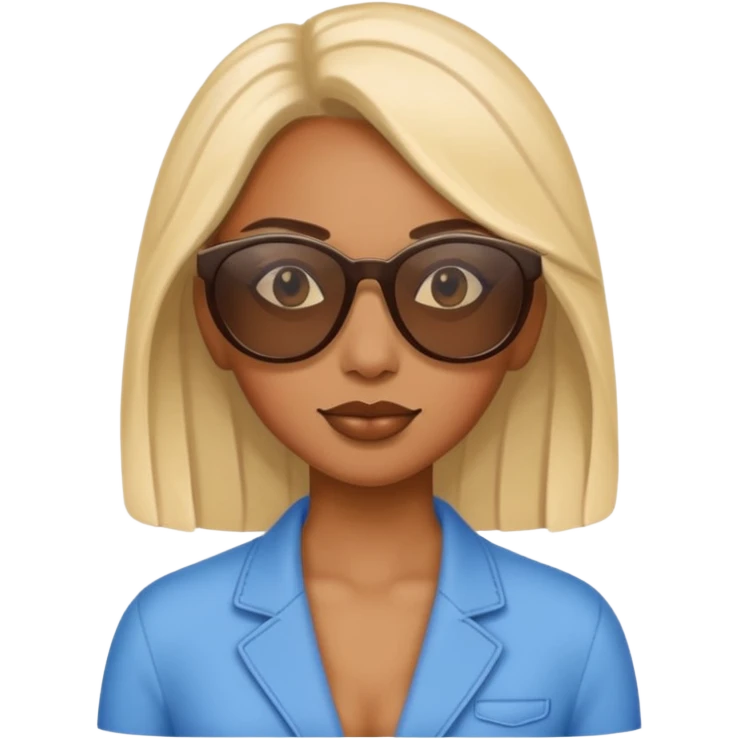 woman police wearing sun glasses emoji