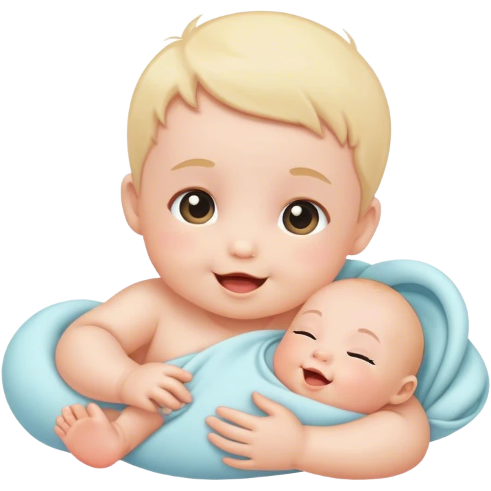 Happy to see baby photos emoji