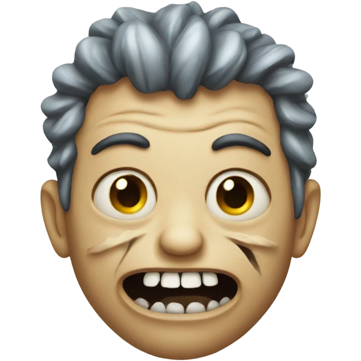 Horrifying monster emoji