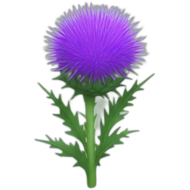 Emoji thistle emoji