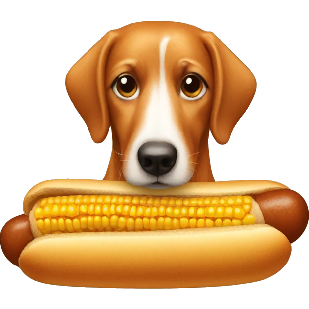 corn dog emoji