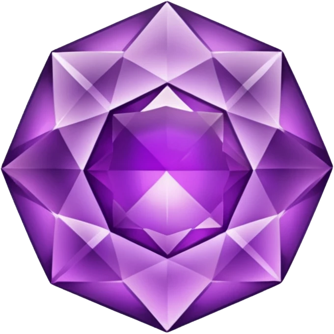 crystal purple gem emoji