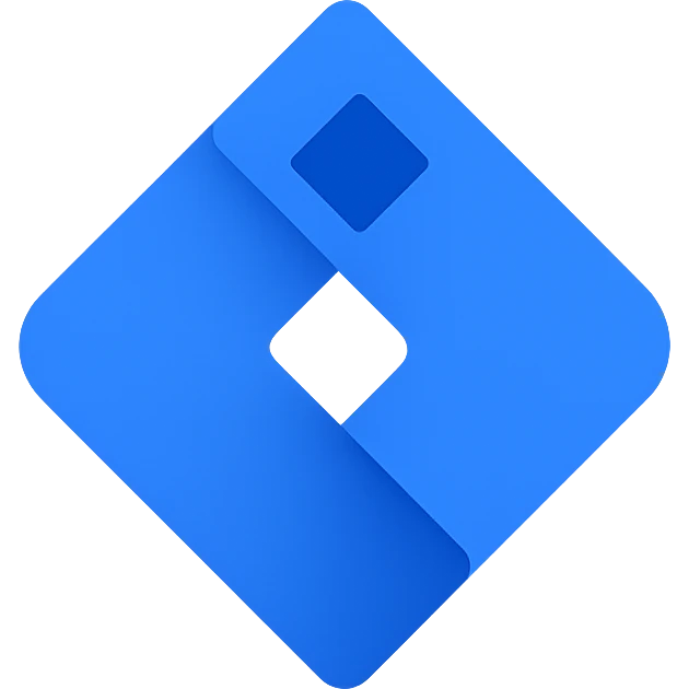 atlassian jira logo as a colored icon, clean and modern emoji