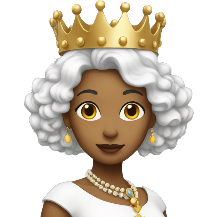 queen white emoji