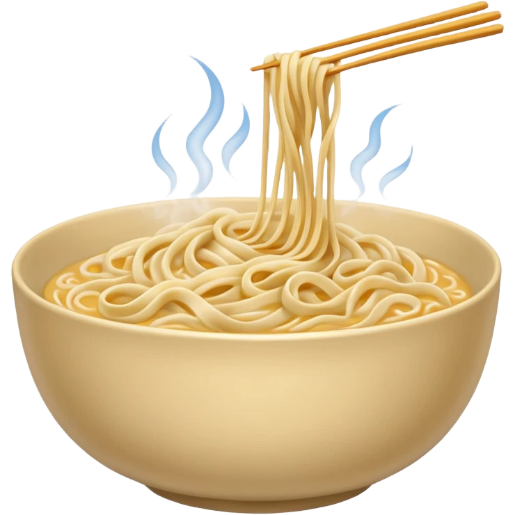 面条 emoji