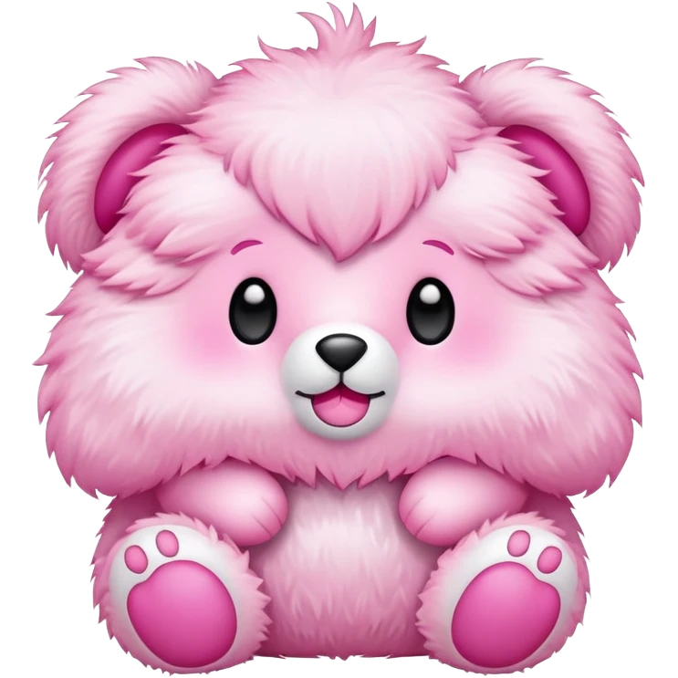 Cute pink emoji