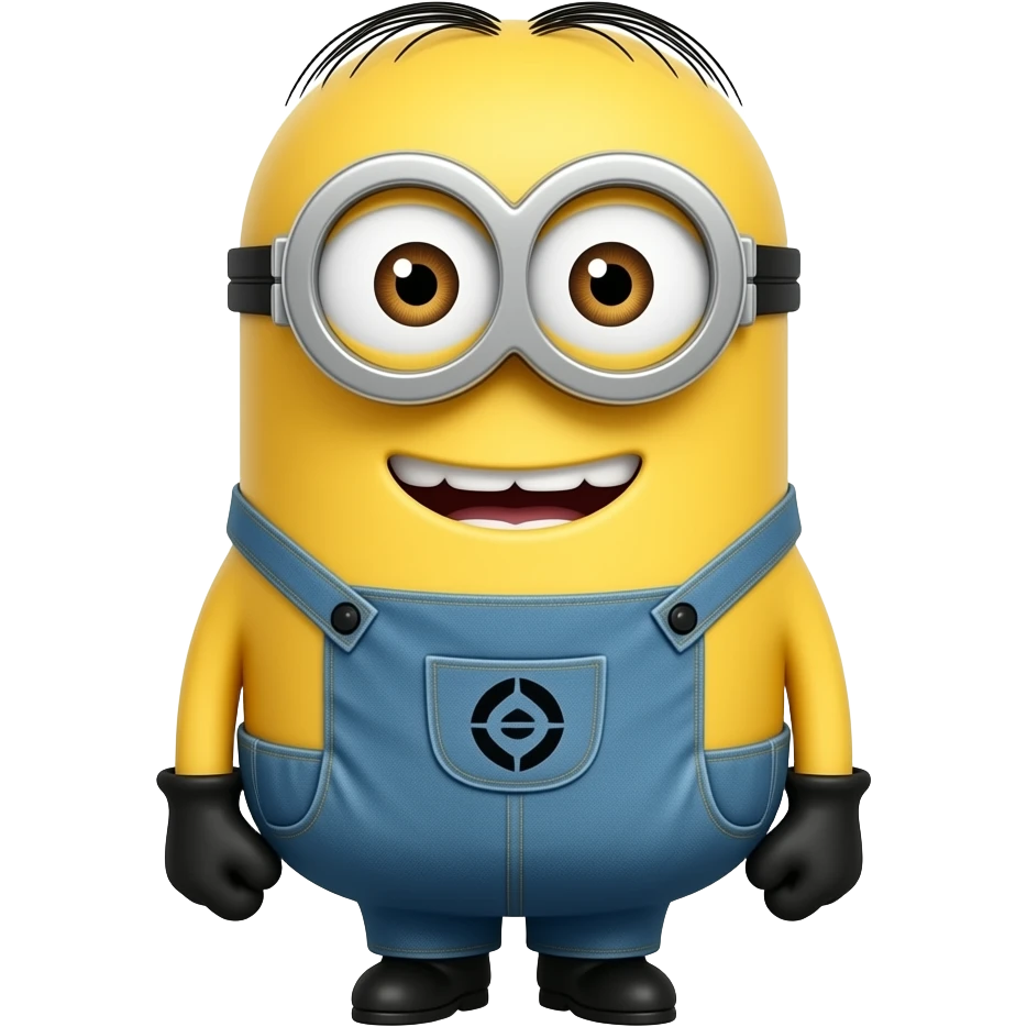 Minion in a toilet emoji