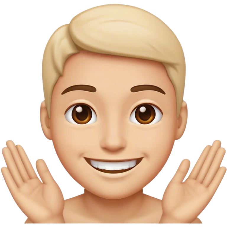 Привет emoji