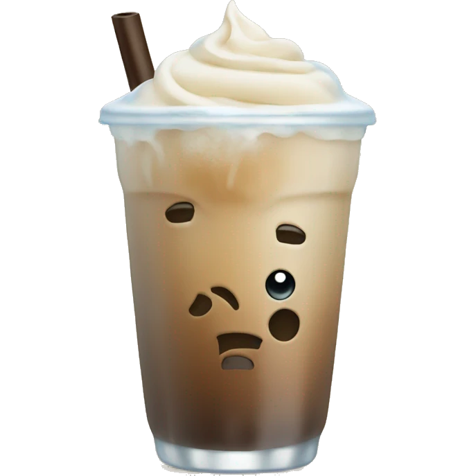 Iced Macha latte emoji