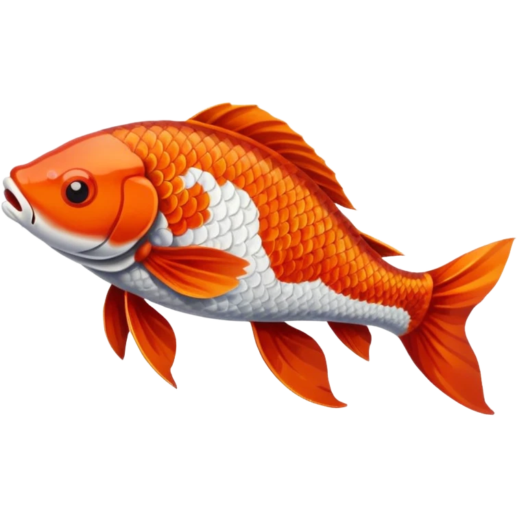 red koi fish emoji