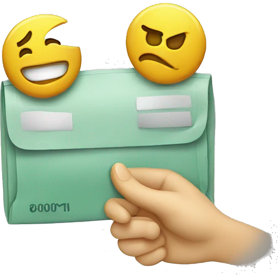 symbol of generous payment emoji