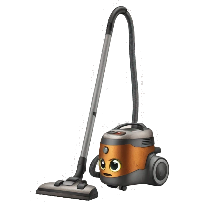 old broken and rusty vacuum cleaner emoji