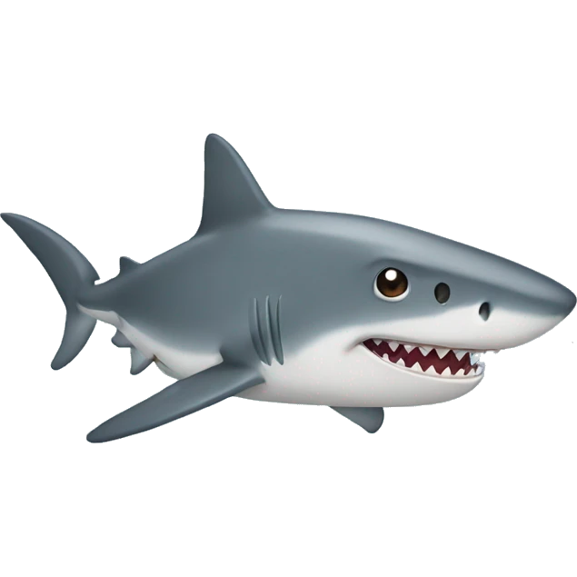Shark with a to emoji