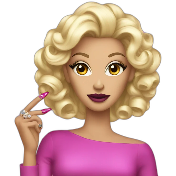 drag_queen_with_nail emoji