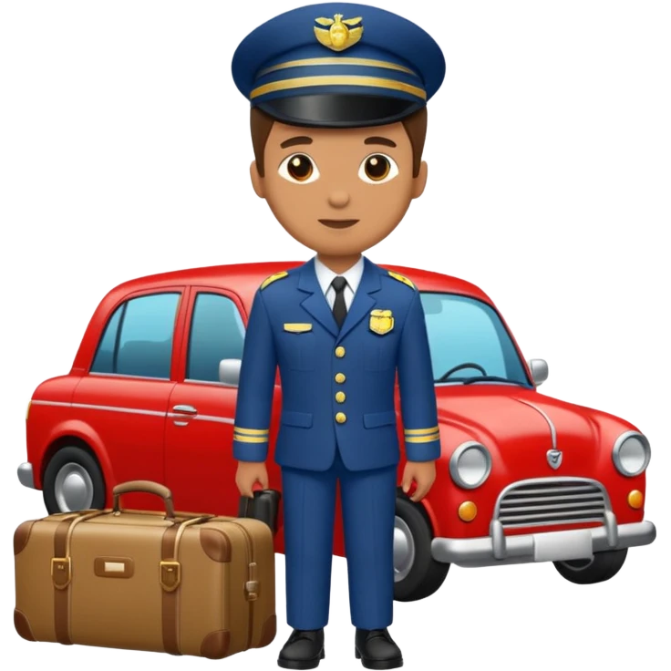 bellboy car emoji