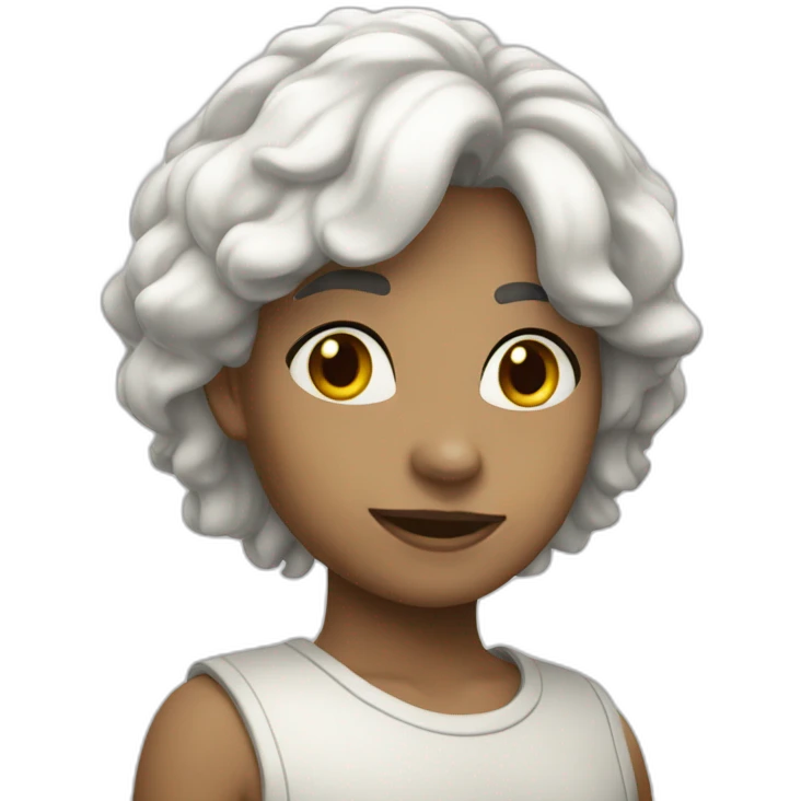 Cœur blanc emoji