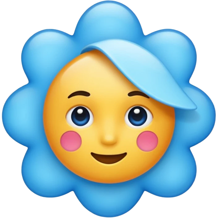 Check azul  emoji