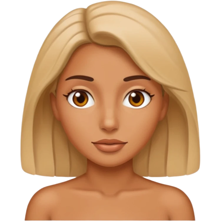 Naked woman pussu emoji