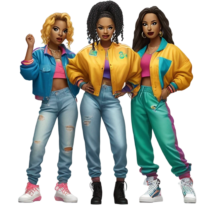 Singing group tlc emoji