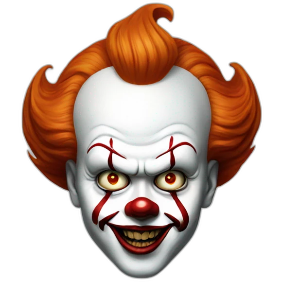 Pennywise the clown emoji