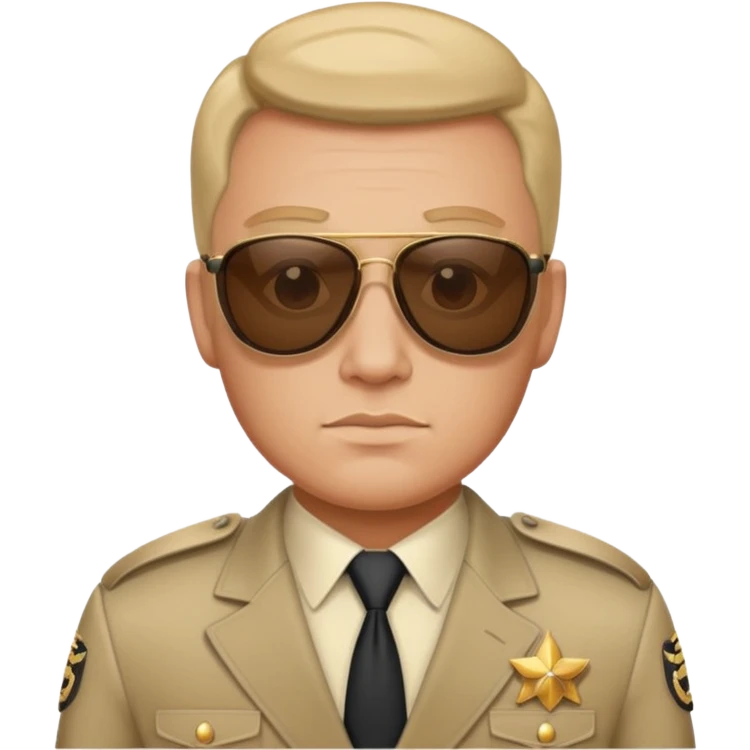 bodyguard with retro outfit emoji