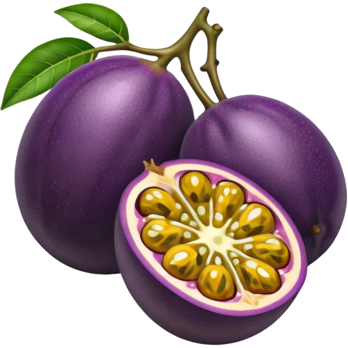 passion fruit emoji