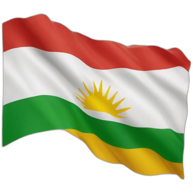 kurdistan flag emoji