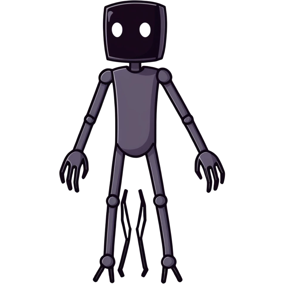 Minecraft Enderman emoji
