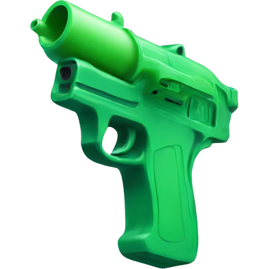 Green Water Pistol Emoji emoji