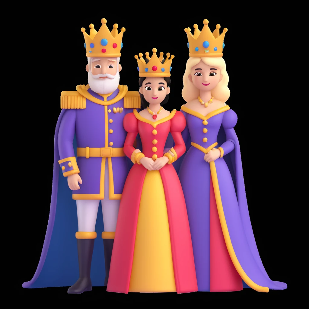 disney king and queen posing emoji