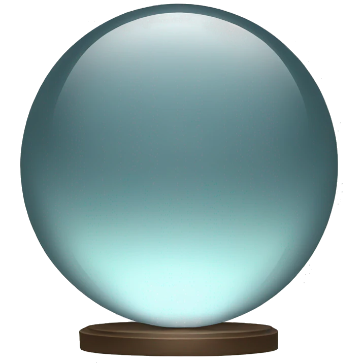 glass sphere emoji