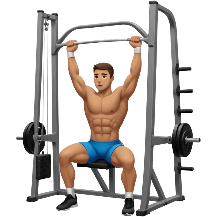lat pull down exercise emoji