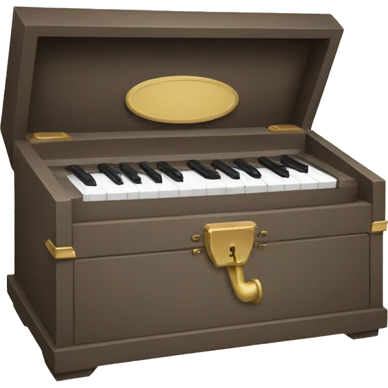 simple music box emoji