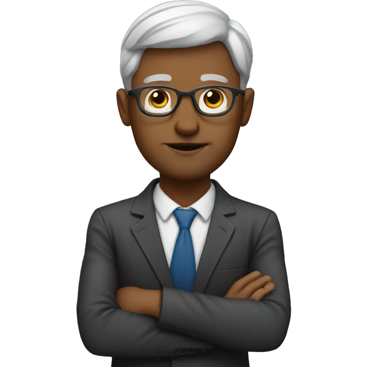 serious teacher emoji