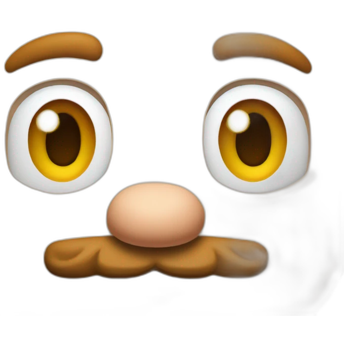 Super Mario closeup emoji