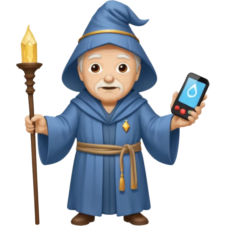 Wizard-remote control emoji
