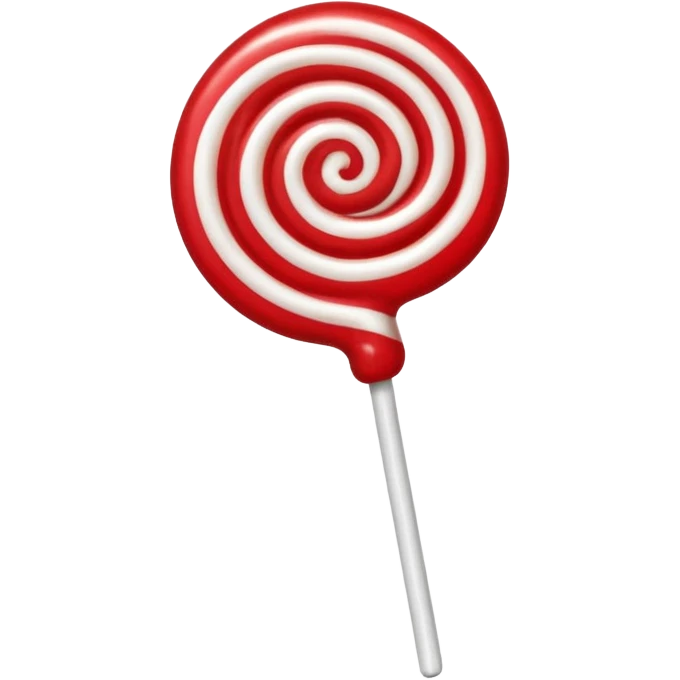 Strawberry lollipop emoji