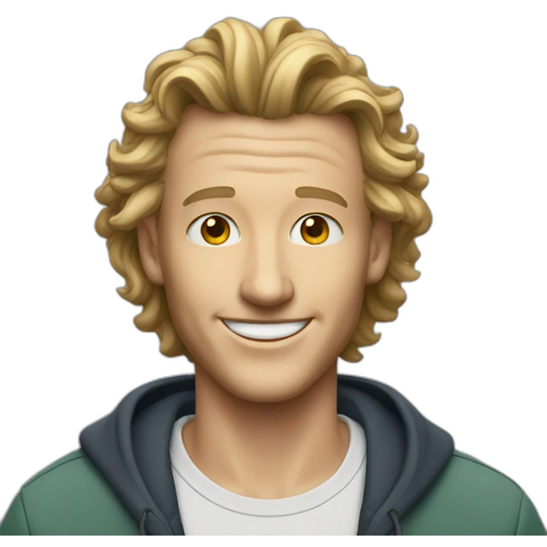 Chris Morris smiling emoji