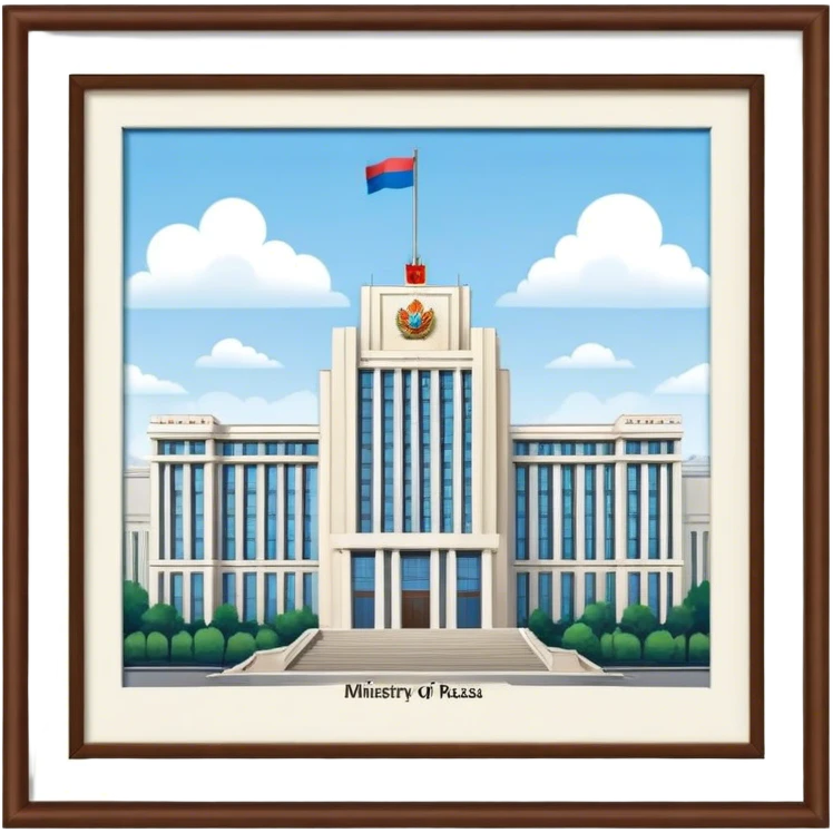 Ministry of Foreign Affairs of Russia headquarter emoji