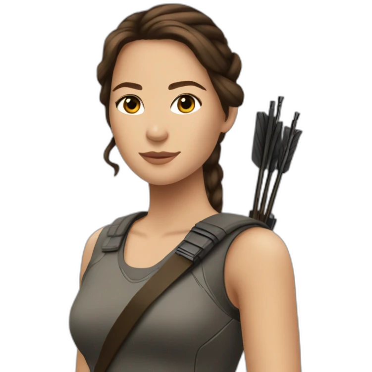Katniss Everdeen emoji