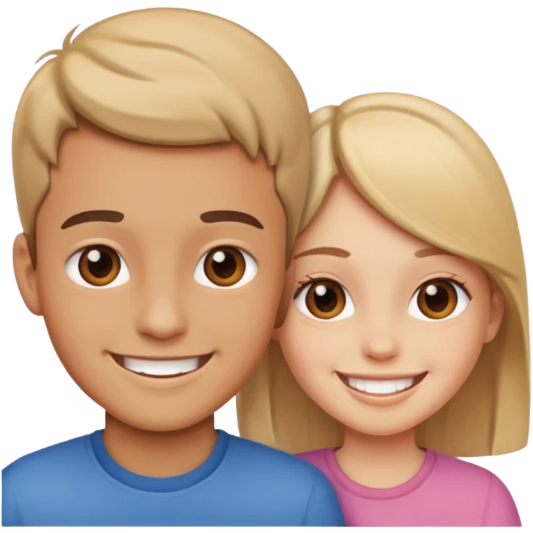 خواهر و برادر emoji