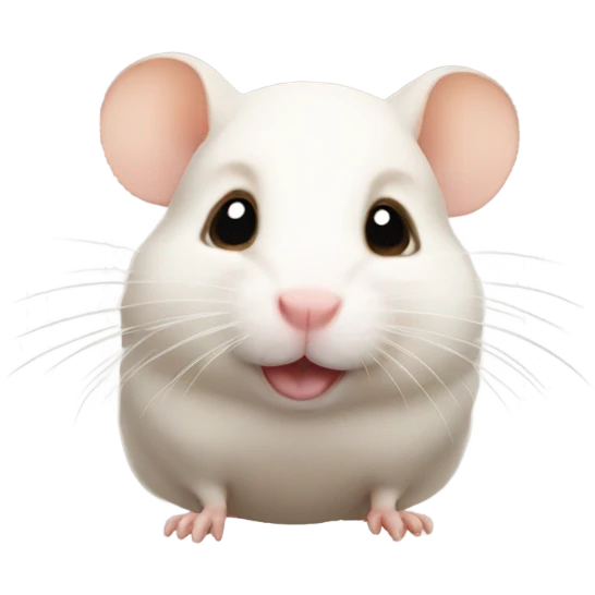 bald hamster emoji