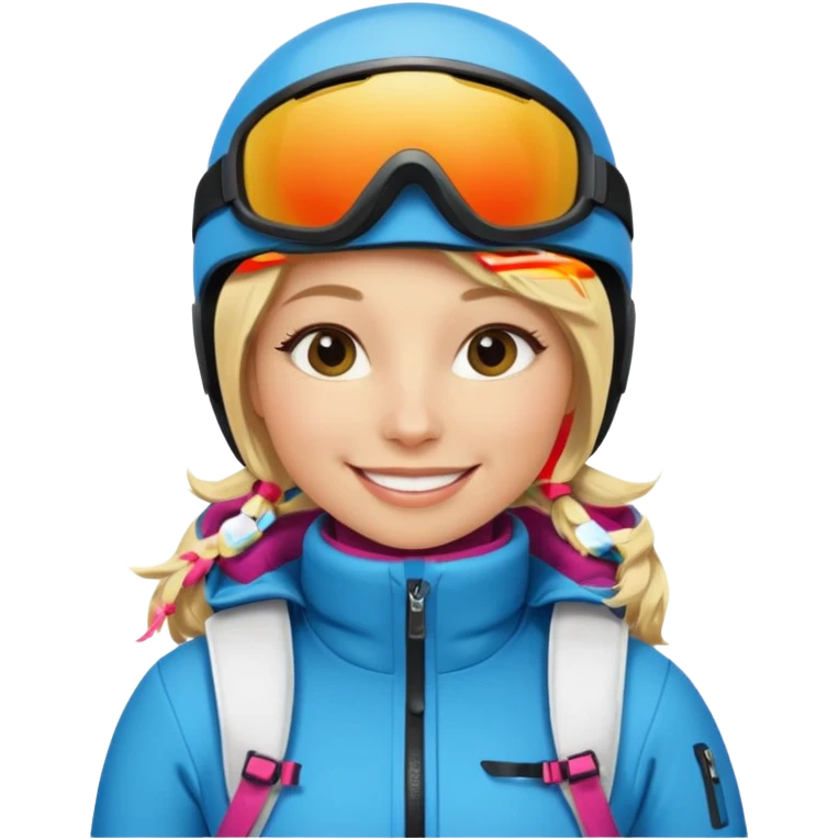  Ski Woman emoji