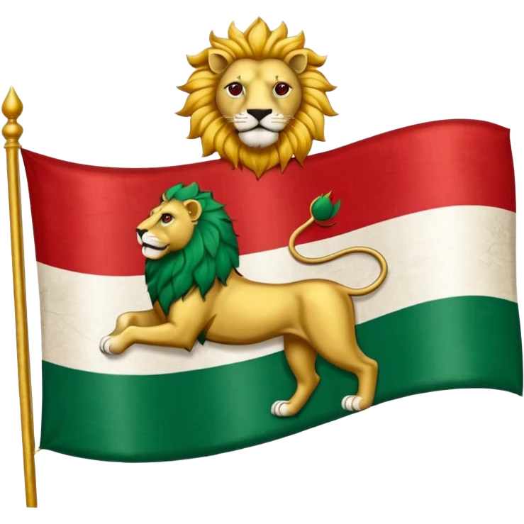 The og persian flag emoji