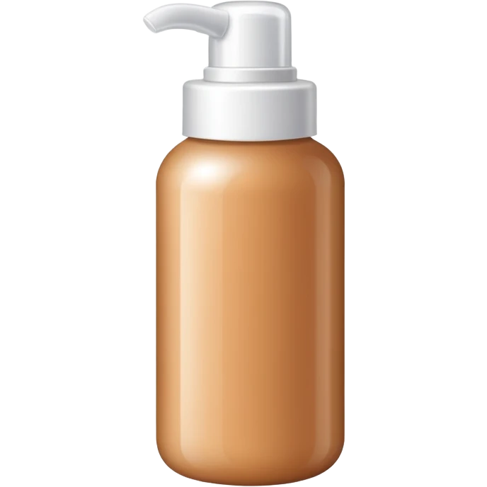 tan mousse bottle emoji
