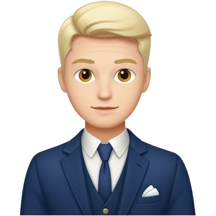 portrait of a stylish male  emoji